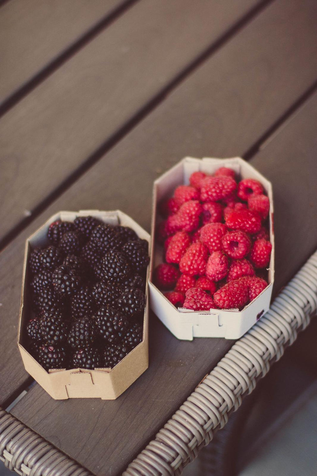 Fresh Austrian raspberries